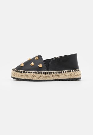 Espadrillas - nero/oro