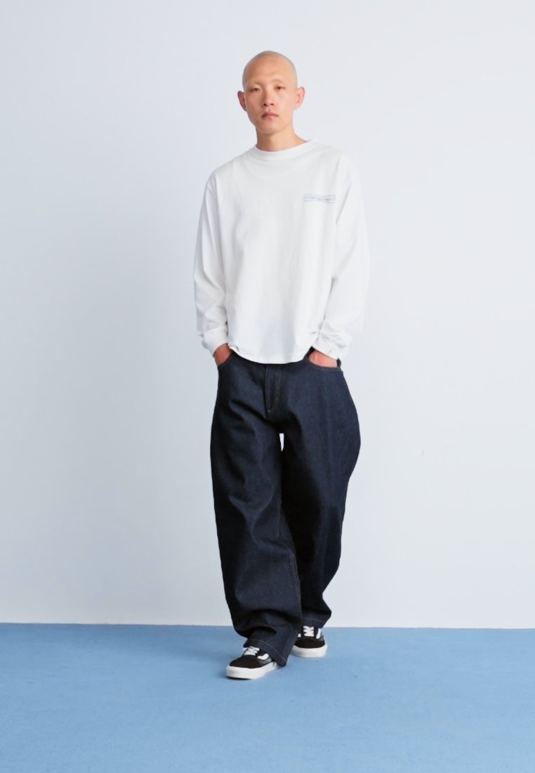 Carhartt WIP BRANDON PANT - Calças de ganga largas - blue rigid