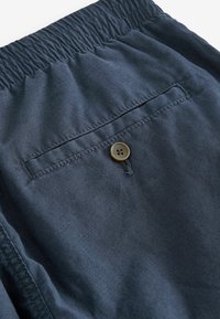 Next SLIM FIT LINEN ELASTICATED DRAWSTRING - Kalhoty - navy blue