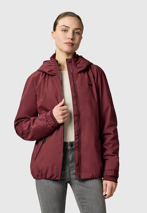 Ragwear Übergangsjacke - dark red melange