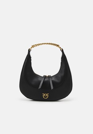 Pinko BRIOCHE HOBO MINI MORBIDO - Bolso de mano - black
