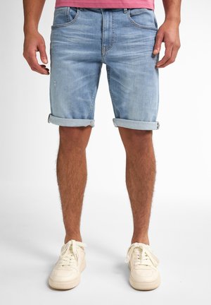 Petrol Industries BLIZZARD BAYSTONE - Jeans Shorts - medium stone