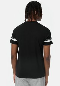 Lonsdale Marškinėliai su spaudiniu - black white grey