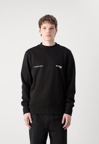 Calvin Klein Jeans 1978 CREW NECK - Melegítőfelső - black