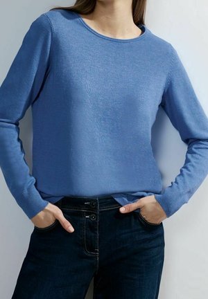 Trui - metallic blue