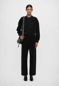 Armani Exchange BLOUSON - Pilotska jakna - black denim