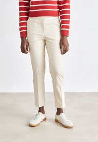 GANT SLIM SLACK - Chinos - soft oat