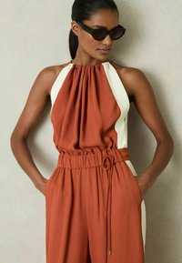 Reiss REGULAR FIT - INEZ -BLOCK ROPE - Jumpsuit - orange