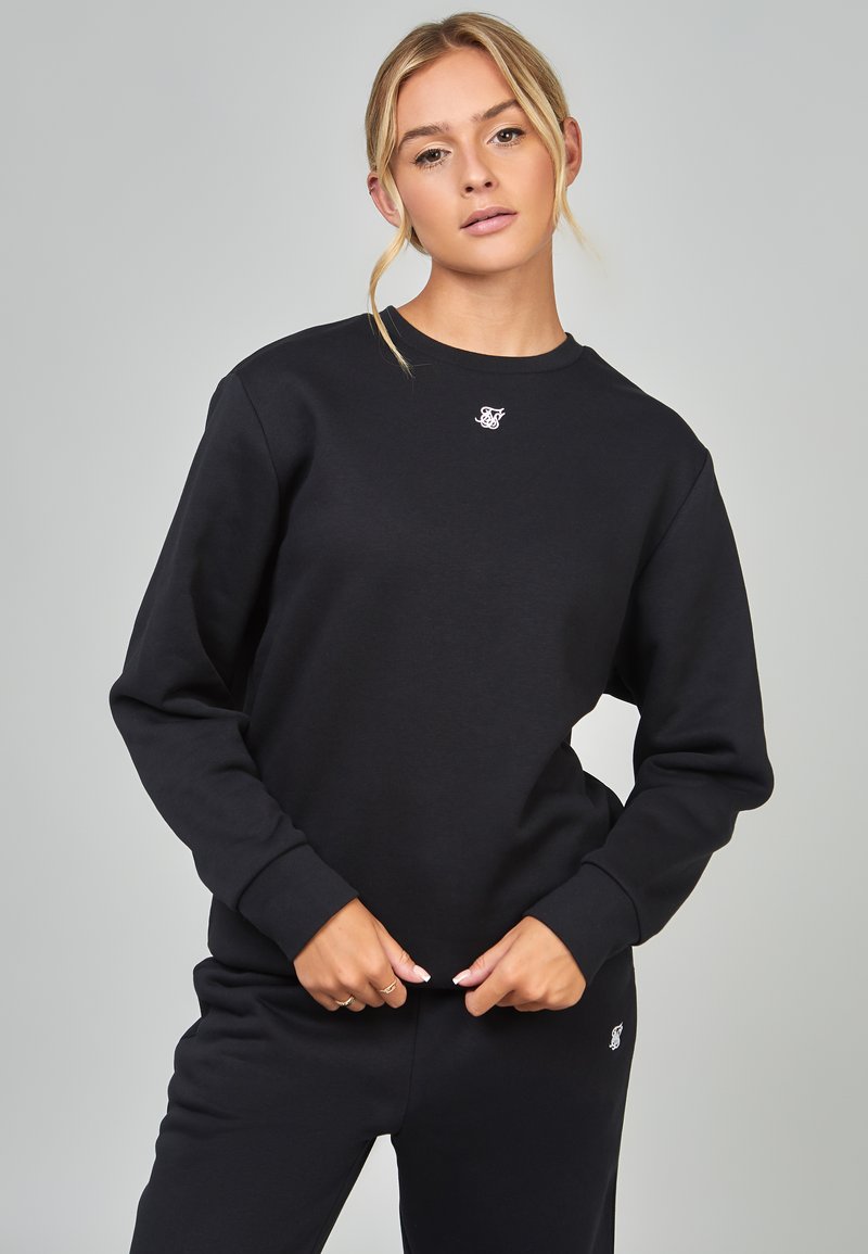 SIKSILK ESSENTIAL - Mikina - black