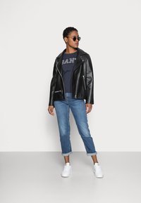 GANT ARCH LOGO - Camisola de manga comprida - evening blue