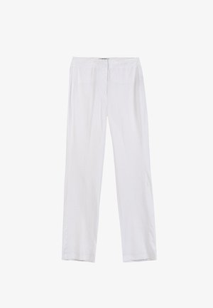 Camomilla Italia, GIORGIA-O - TROUSERS - Bukser - white solid
