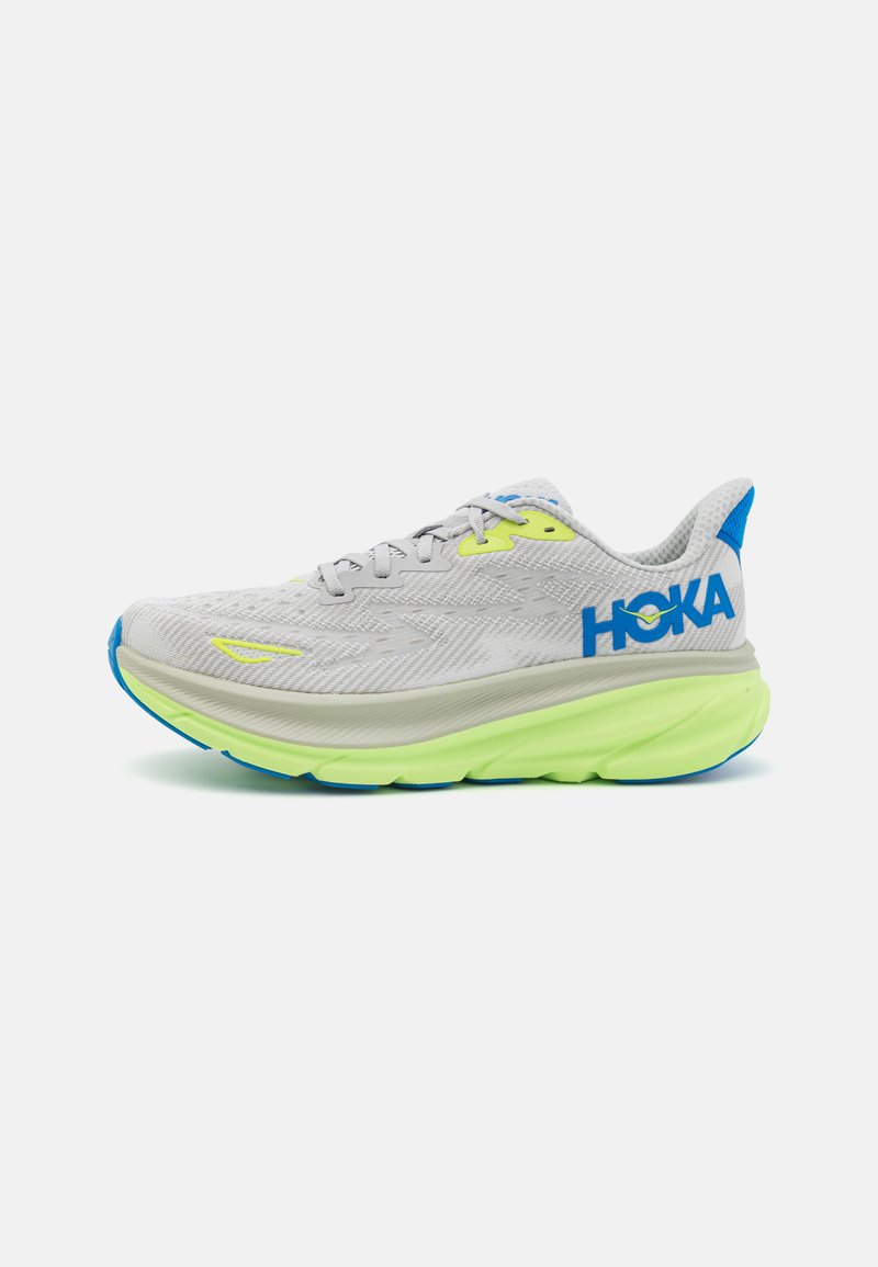 HOKA CLIFTON 9 - Utcai futócipők - stardust/electric blue