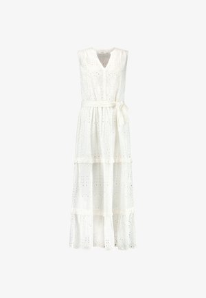 The Sunshine Brand, JULIA EMBRODERIE PALM - Maxi-jurk - palm broderie off white