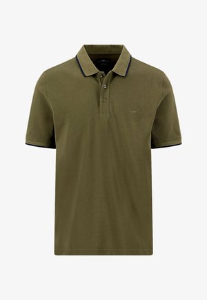 Fynch-Hatton, FYNCH-HATTON POLOSHIRT KURZARMSHIRT MIT POLOKRAGEN - Polo shirt - dunkelgrün