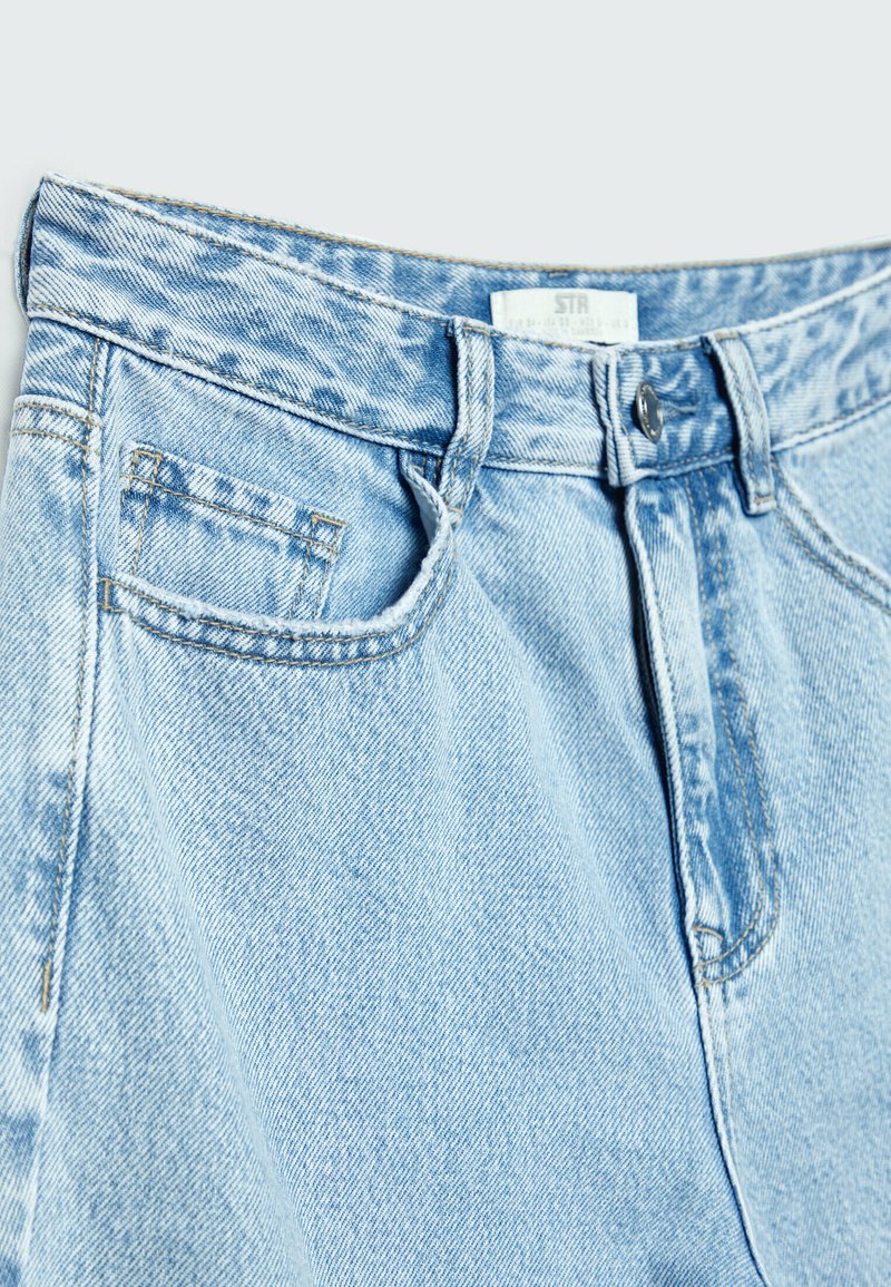Damen Skinny | Stradivarius Jeans Straight Leg light blue/hellblau - GQ26566 Damen Skinny | Stradivarius Jeans Straight Leg light blue/hellblau - GQ26566
