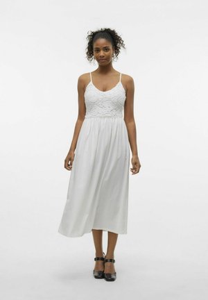 Vero Moda VMPANNA  - Jerseykjole - snow white