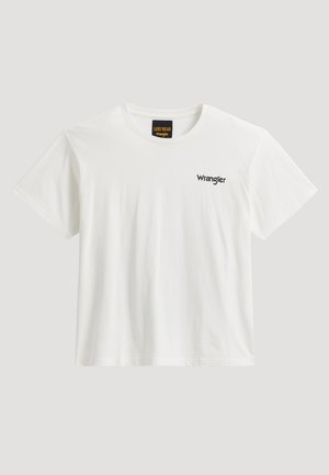 Wrangler, WRANGLER X LAINEY WILSON CLICK YOUR BOOTS TEE - Тениска с щампа - winter white