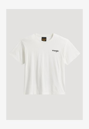 Wrangler, WRANGLER X LAINEY WILSON CLICK YOUR BOOTS TEE - Тениска с щампа - winter white