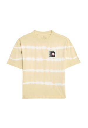 TIE DYE - T-shirt med print - yellow mix