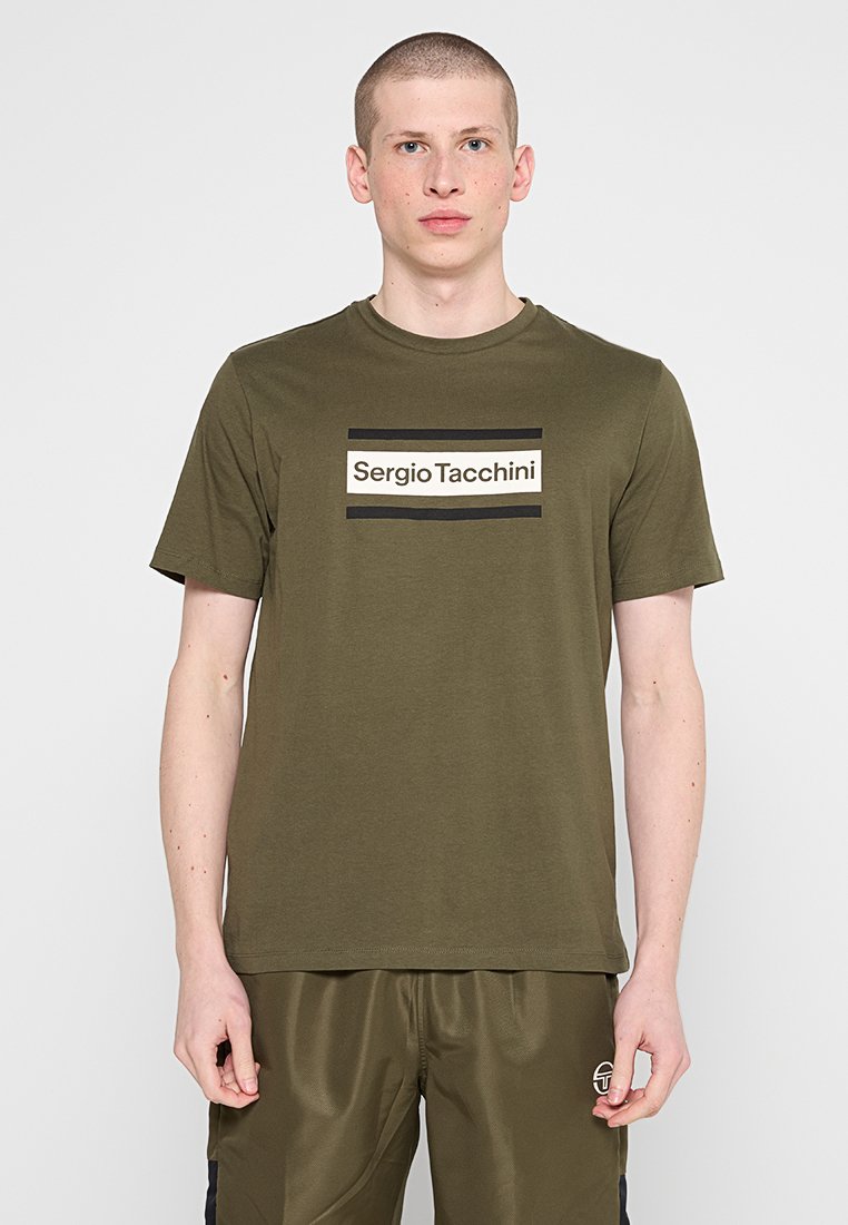 Sergio Tacchini T-shirt print olijfgroen Sergio Tacchini T-shirt print olijfgroen