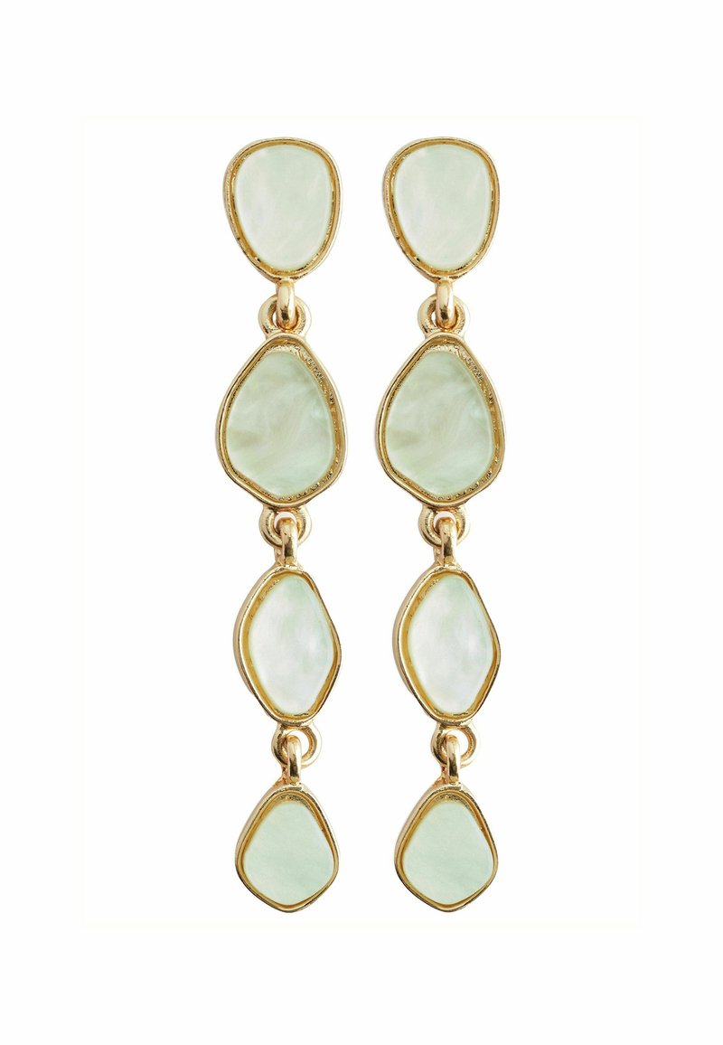 Next RESIN DROP  - Örhänge - green