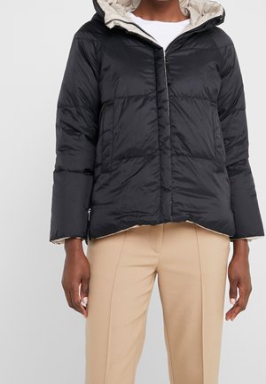 Gewatteerde jas - black