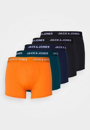 JACK & JONES Boxer Uomo | Confezione Da 5 Mutande Colorate | 95% Cotone, Taglie Dalla S Alla XL