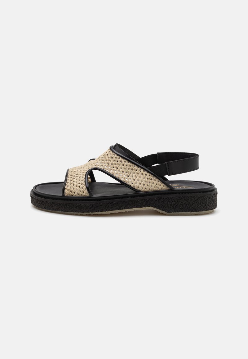 Adieu - TYPE 43 UNISEX - Sandali con plateau - black/beige, Ingrandire