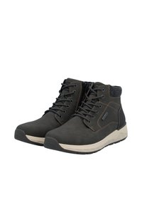 Rieker Bottines à lacets - grau