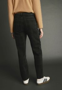 Next Jeans straight leg - black checked