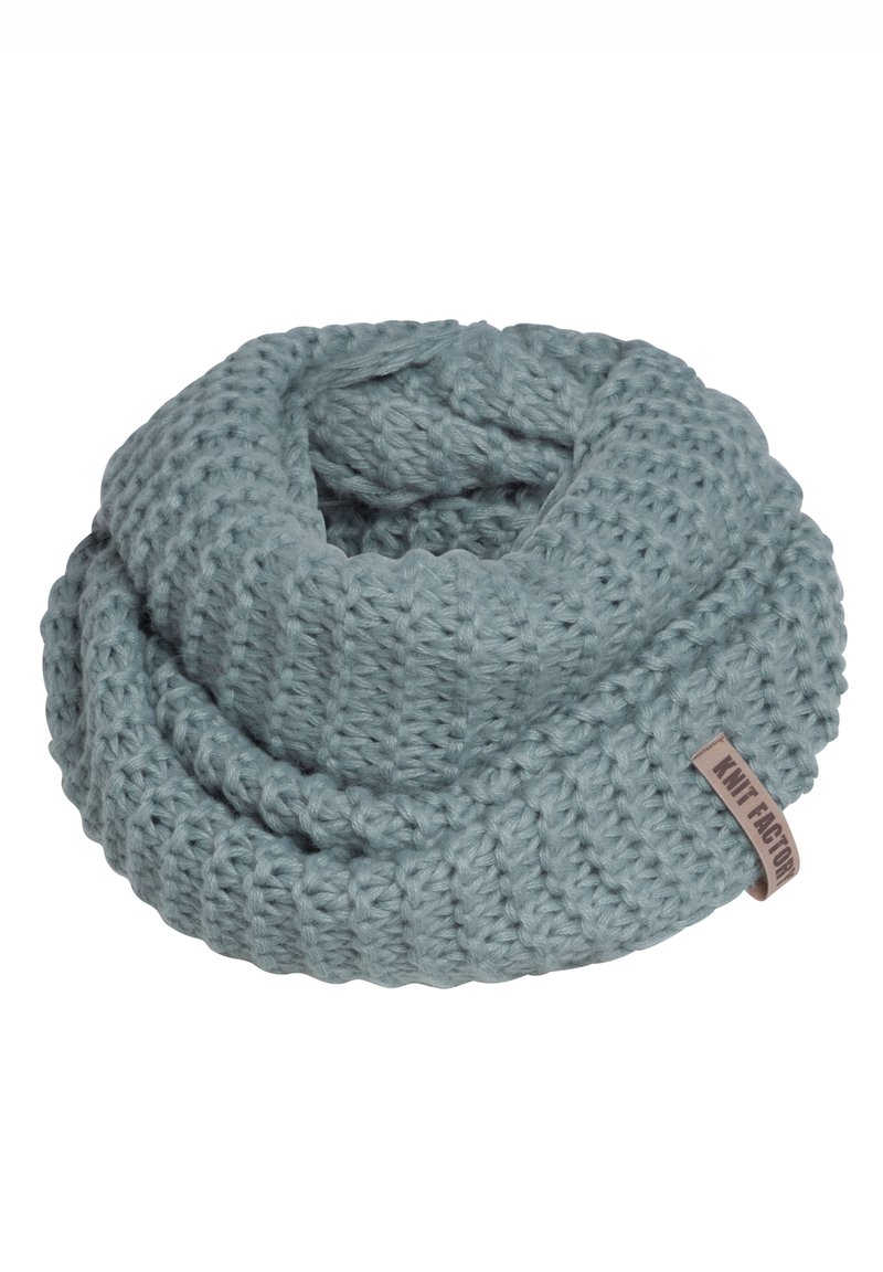 Knit Factory ALEX - Colsjaal - stone green