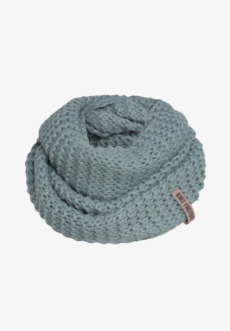 Knit Factory ALEX - Colsjaal - stone green