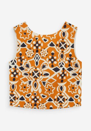 Grace & Mila, DROIT IMPRIMÉ VENISE - Blusa - cognac
