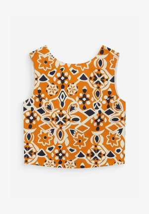 Grace & Mila, DROIT IMPRIMÉ VENISE - Blusa - cognac