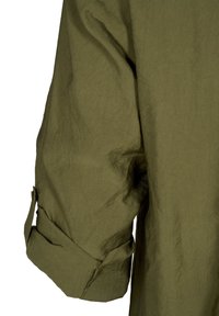 Zizzi MIT NIETEN UND 3/4-ÄRMELN - Bluza s gumbima - winter moss