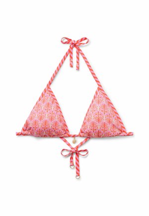 Calzedonia, POP PALMS TRIANGLE - Top de bikini - pink