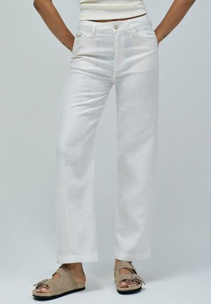 REGULAR STRAIGHT - Broek - perle
