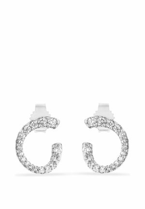 DIAMANT - Ohrringe - weißgold