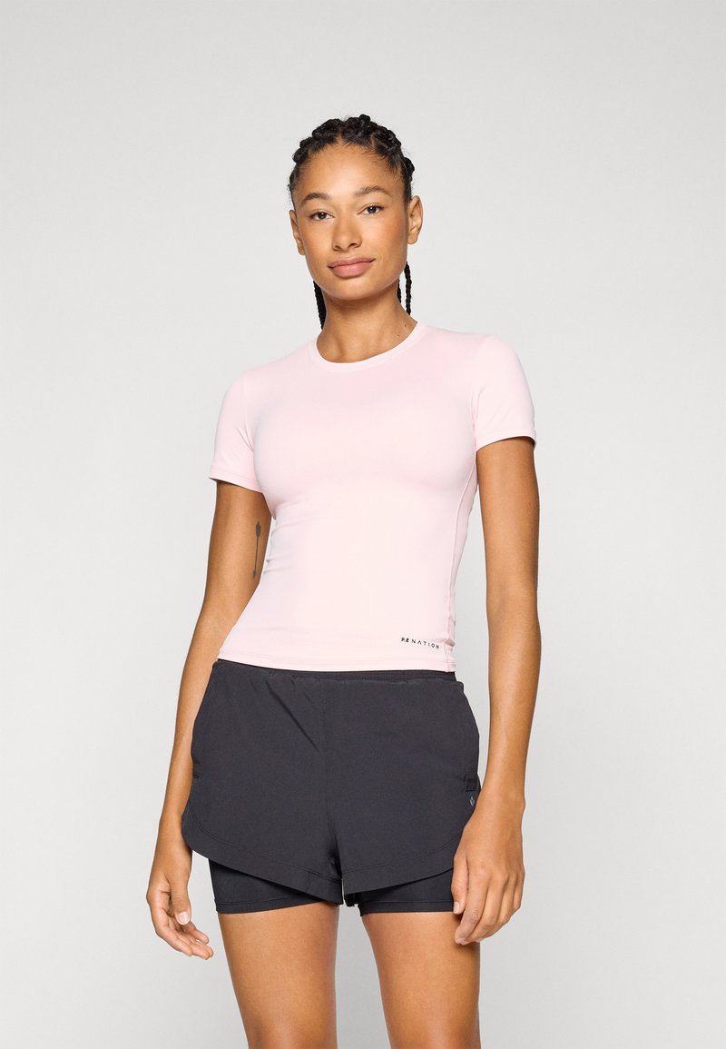 P.E Nation FOUNDATION TEE - Jednoduché tričko - chalk pink