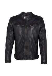 Giacca di pelle - vintage blue