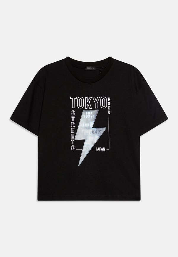 TEE - Print T-shirt - noir