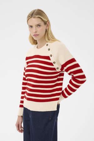 Pullover - red stripe
