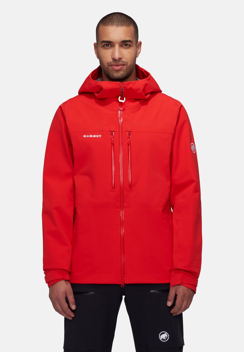 Mammut STONEY HOODED - Giacca hard shell - mammut red
