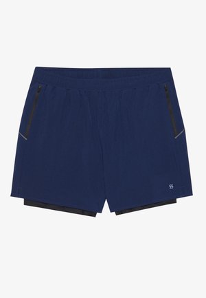 Pier One Sport Korte broeken - dark blue