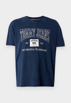 ARCHIVE TEE UNISEX - T-shirt imprimé - dark night navy