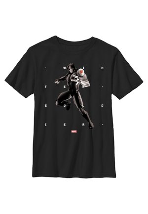 MARVEL WINTER SOLDIER SHAPES - T-shirt z nadrukiem