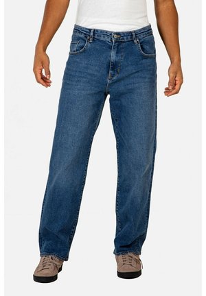 SOLID - Jean droit - retro mid blue