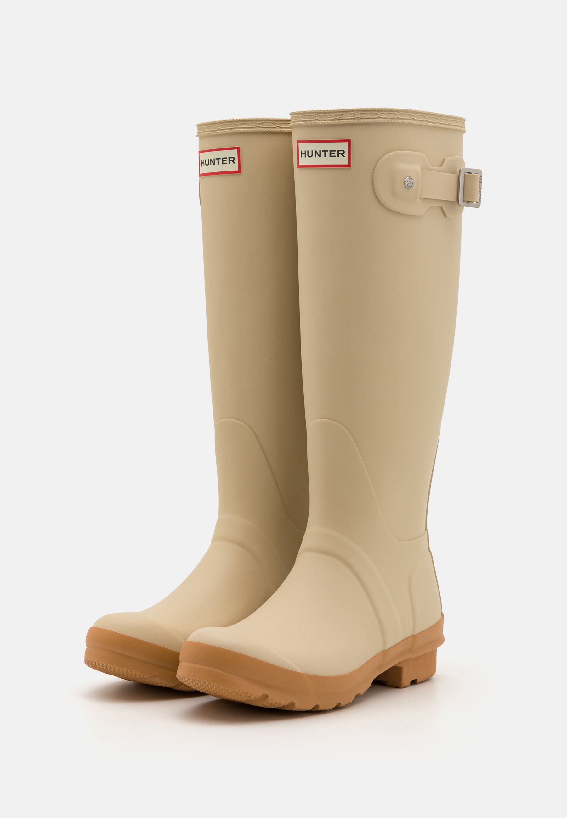 Hunter ORIGINAL WOMENS ORIGINAL TALL BOOT - Wellies - gravel