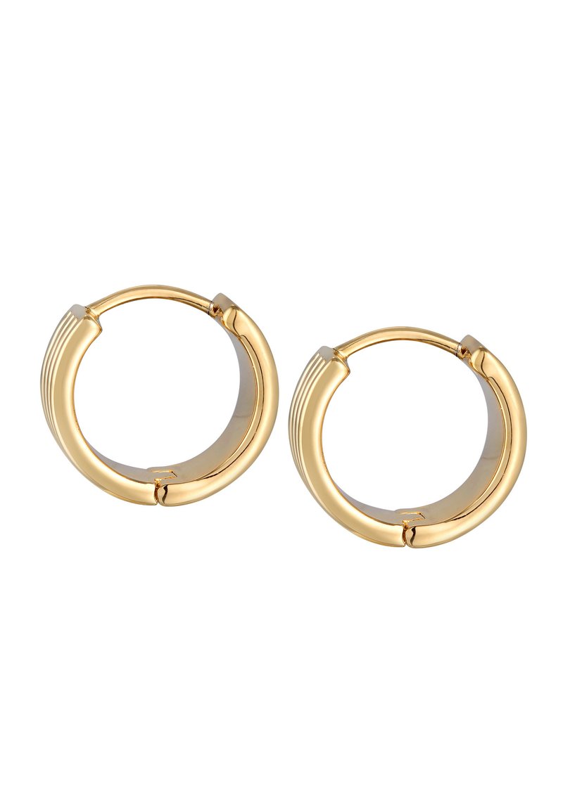 Elli CLASSIC CHUNKY - Orecchini - gold-coloured/dorato