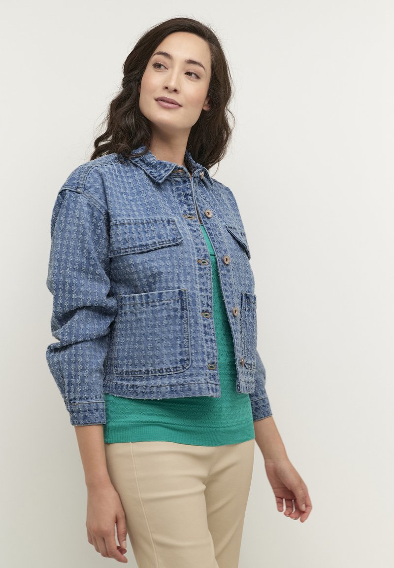 Cream CRBONA Veste en jean beverly blue denim/denim bleu ZALANDO.FR